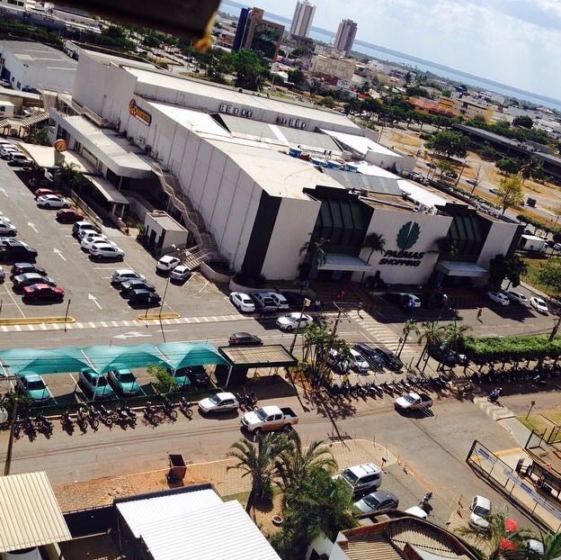 Sombrite para estacionamento no Palmas Shopping